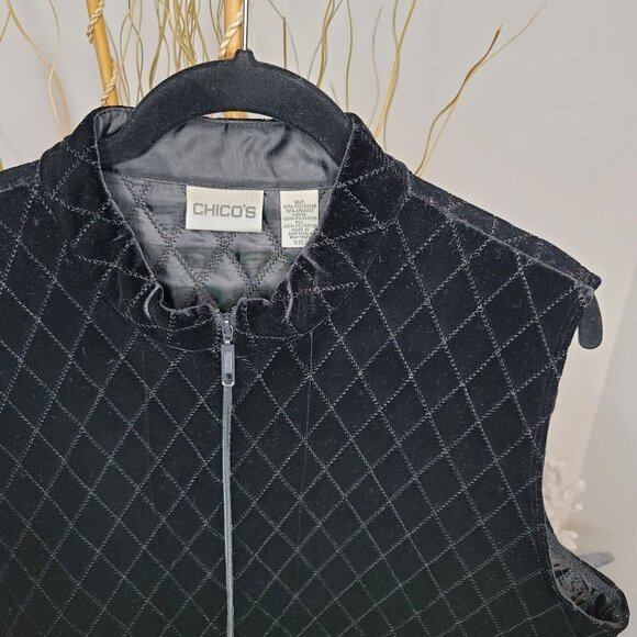 Chico's Vest Womens 2 (Large) - Picture 3 of 5